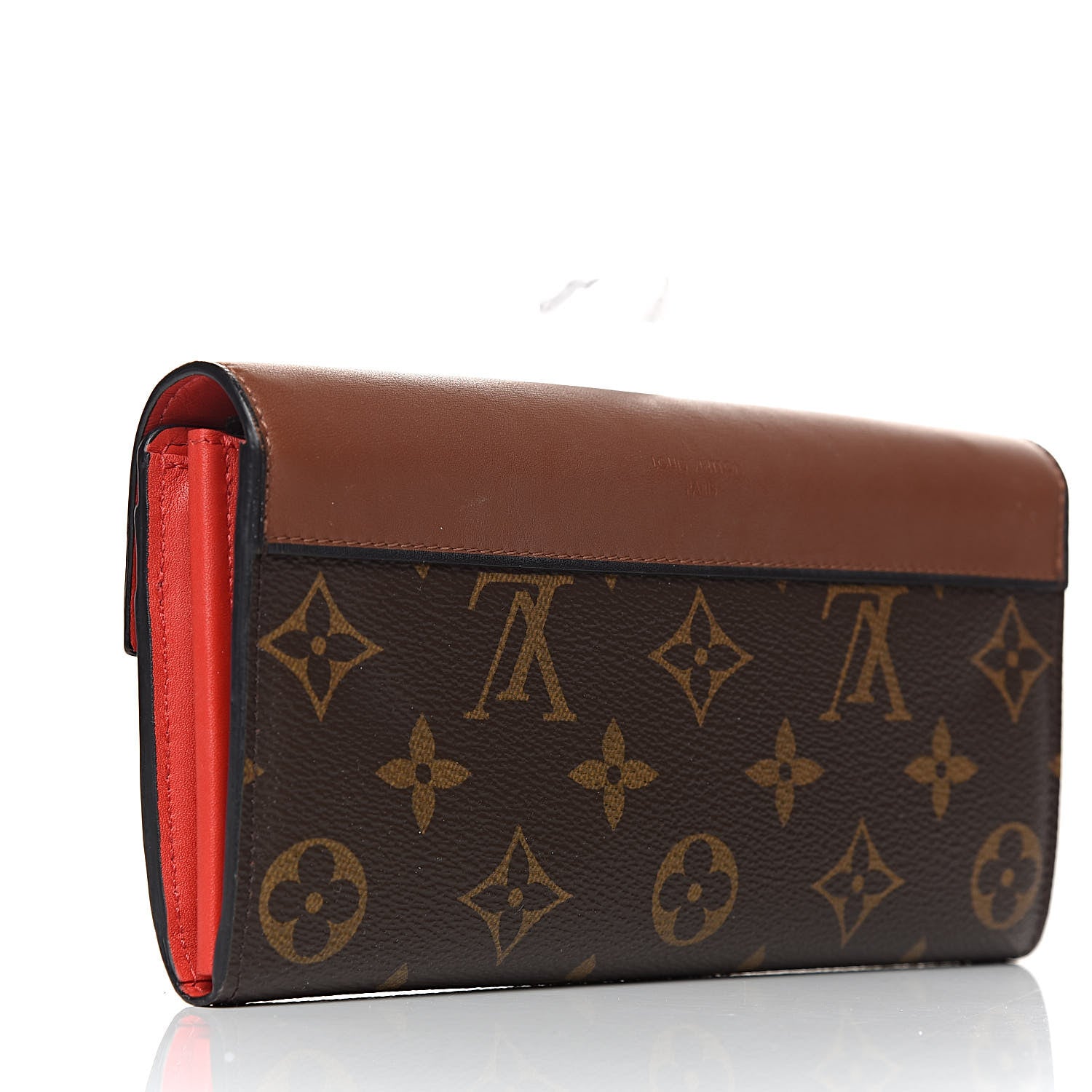 Louis Vuitton Monogram Sarah Tuileries Wallet Marron 3 of 10