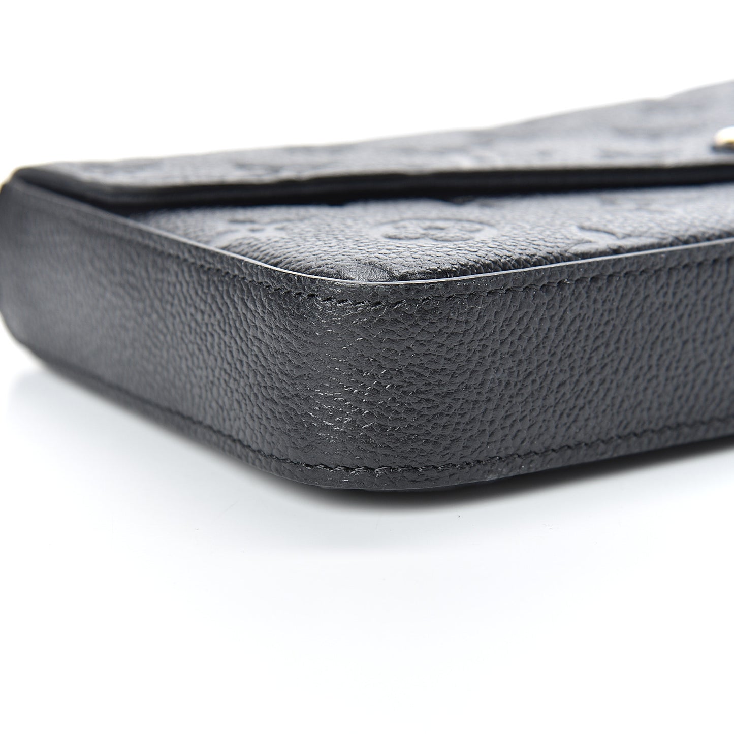 Empreinte Pochette Felicie Chain Wallet Black