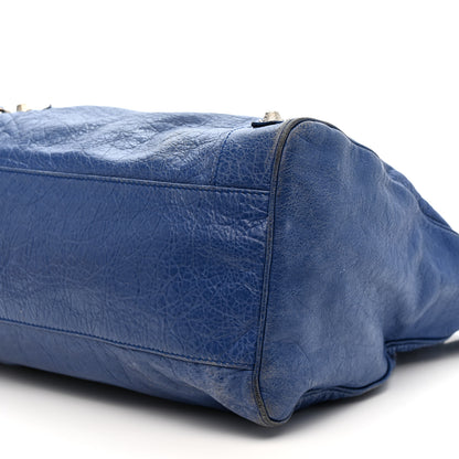 Balenciaga Agneau Giant 12 Silver Hardware Velo Bleu Glacier 11 of 21