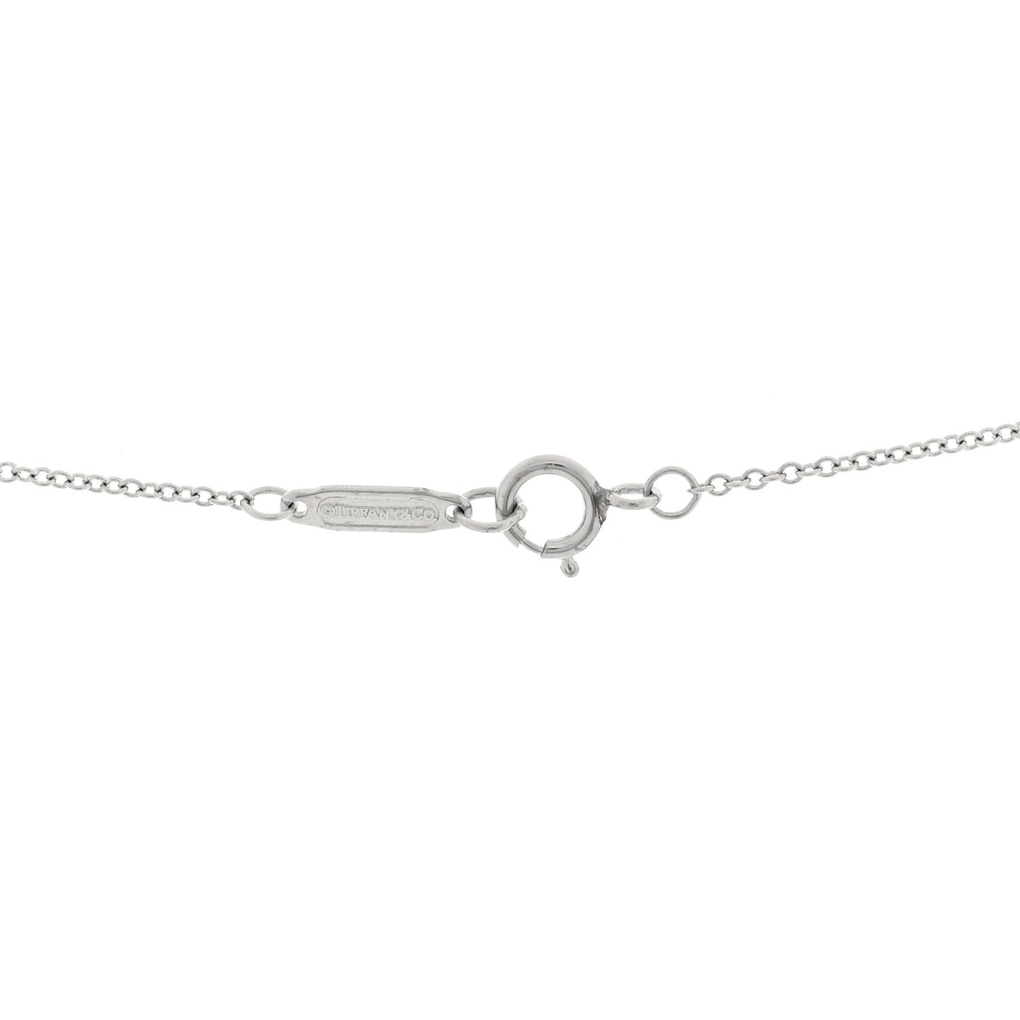 Platinum Diamond 1.52ct Solitaire Pendant Necklace
