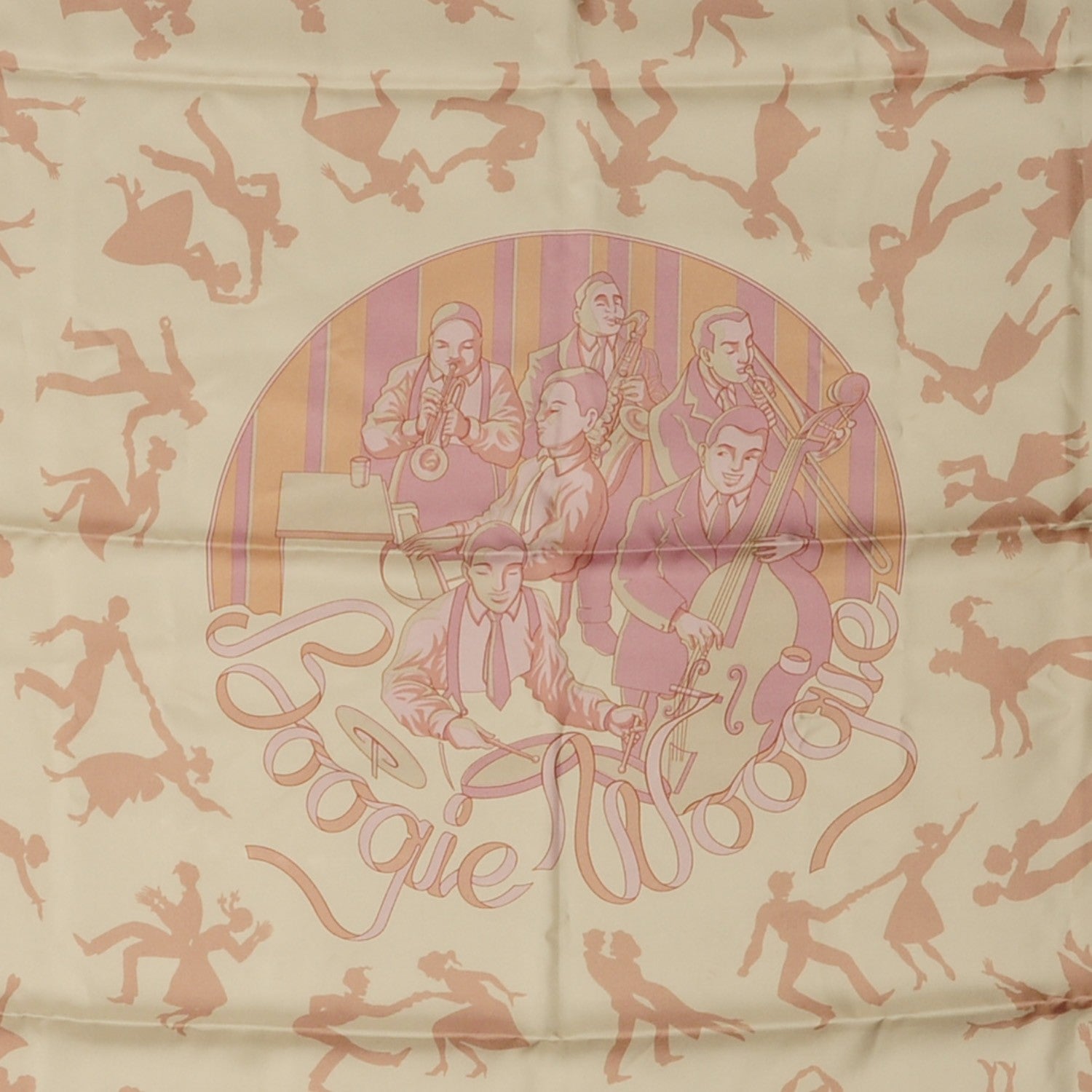 Hermes Silk Boogie Woogie Scarf 90 1 of 8