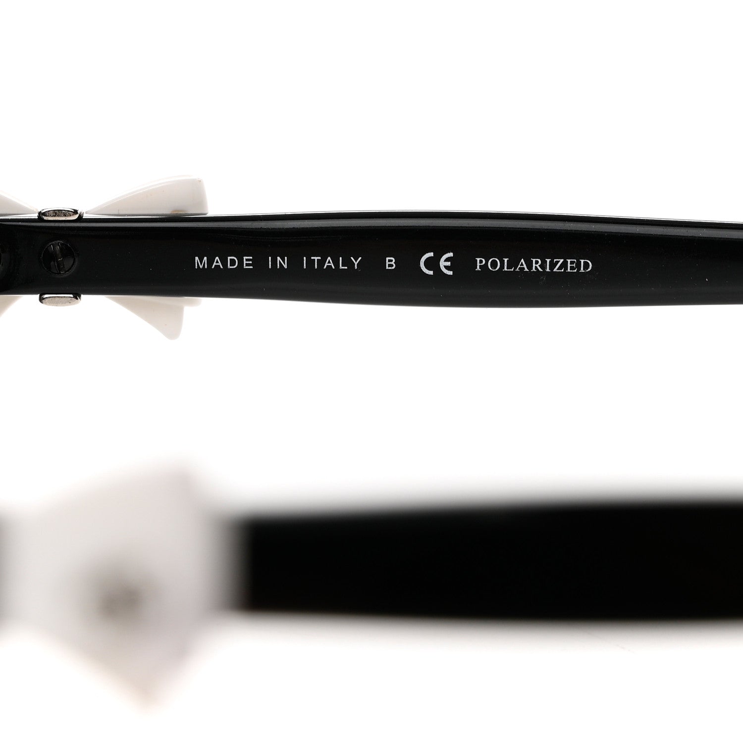 Chanel Acetate CC Bow Sunglasses 5171 Black White 6 of 8
