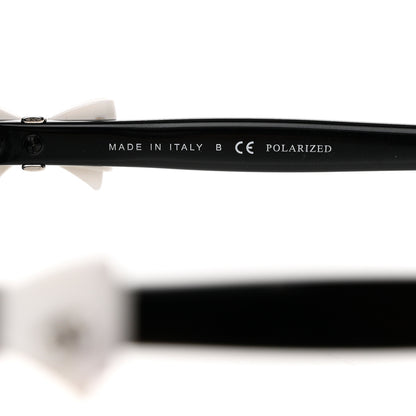 Chanel Acetate CC Bow Sunglasses 5171 Black White 6 of 8