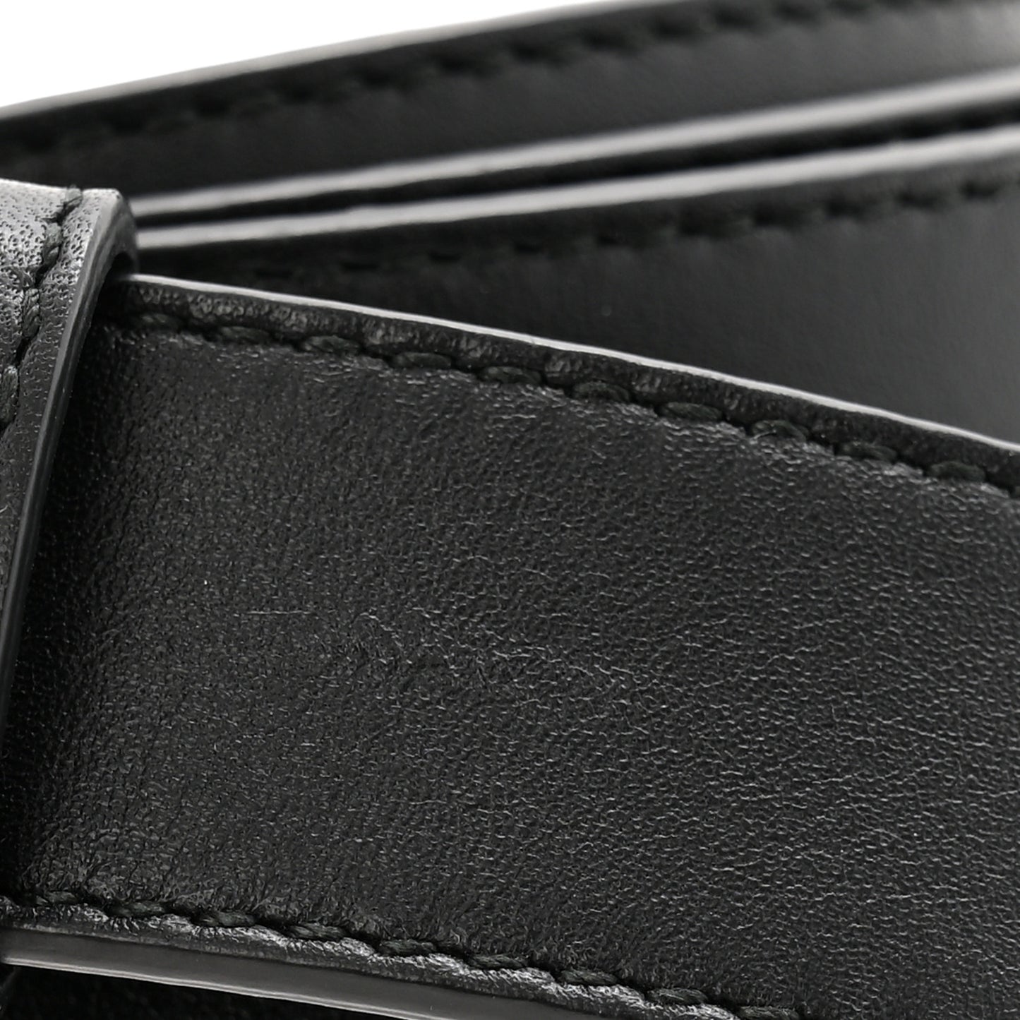 Calfskin Crystal Double G 30mm Belt 100 40 Black