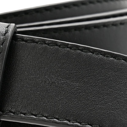 Gucci Calfskin Crystal Double G 30mm Belt 100 40 Black 6 of 6