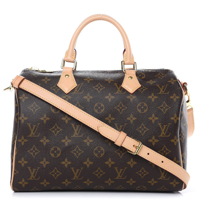 Louis Vuitton Monogram Speedy Bandouliere 30 1 of 10