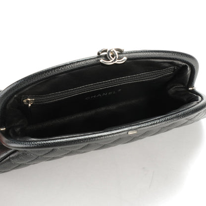 Chanel Caviar Quilted Timeless Clutch Black 5 of 7