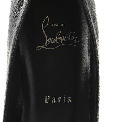 Christian Louboutin Laminated Calfskin Specchio So Kate 85 Pumps 39 Black 8 of 8
