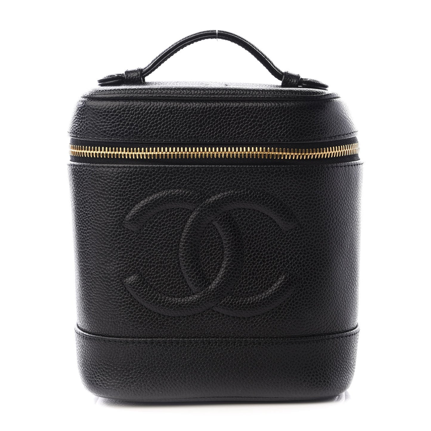 Caviar Cosmetic Vanity Bag Black