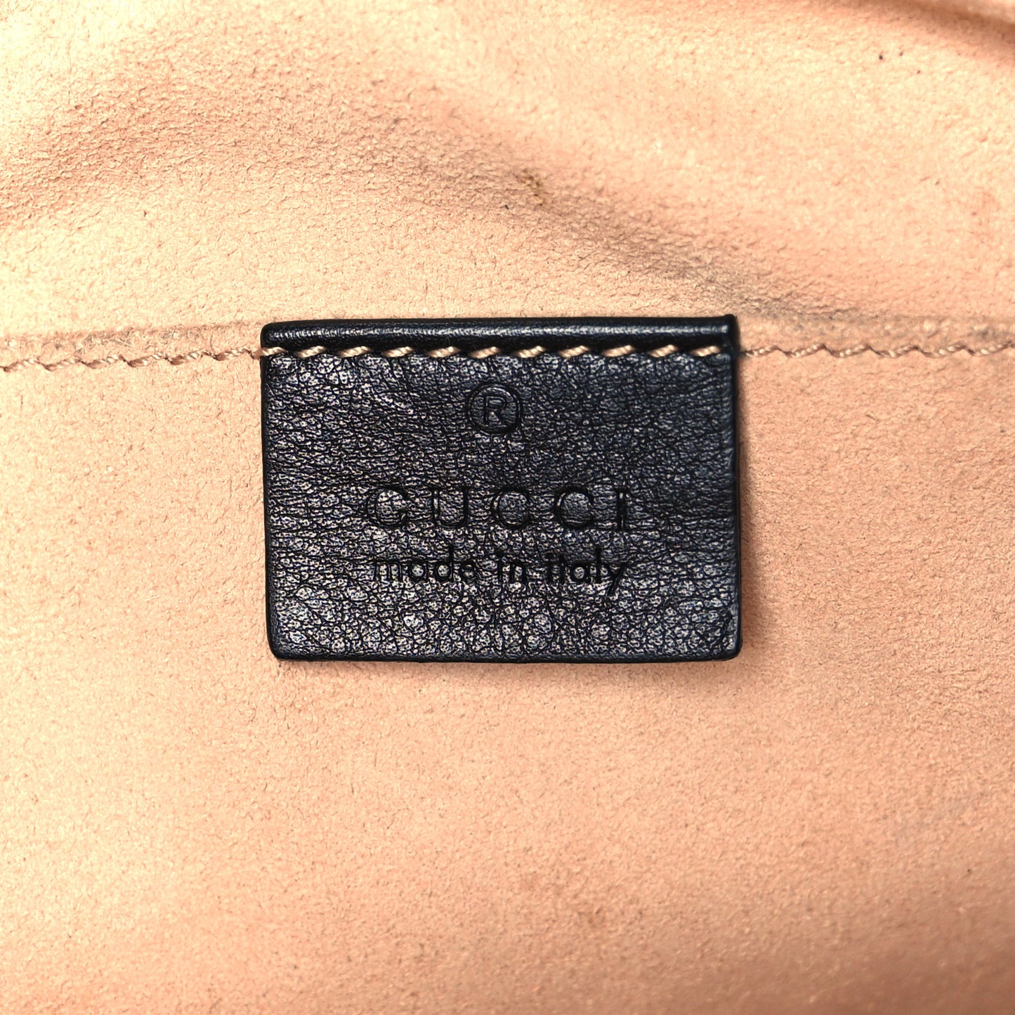 Calfskin Matelasse Small GG Marmont Chain Shoulder Bag Black