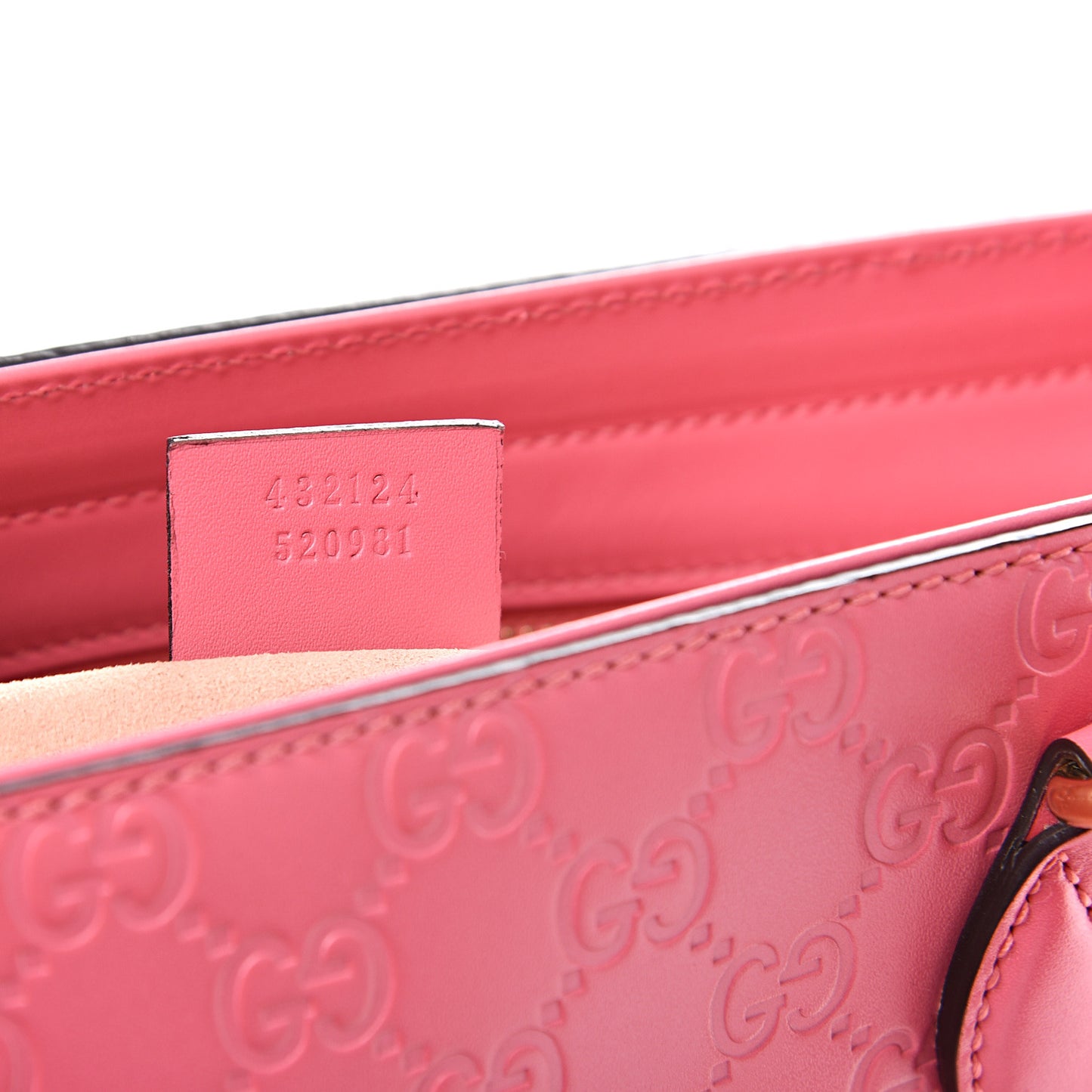 Guccissima Small Zippered Bucket Tote Flush