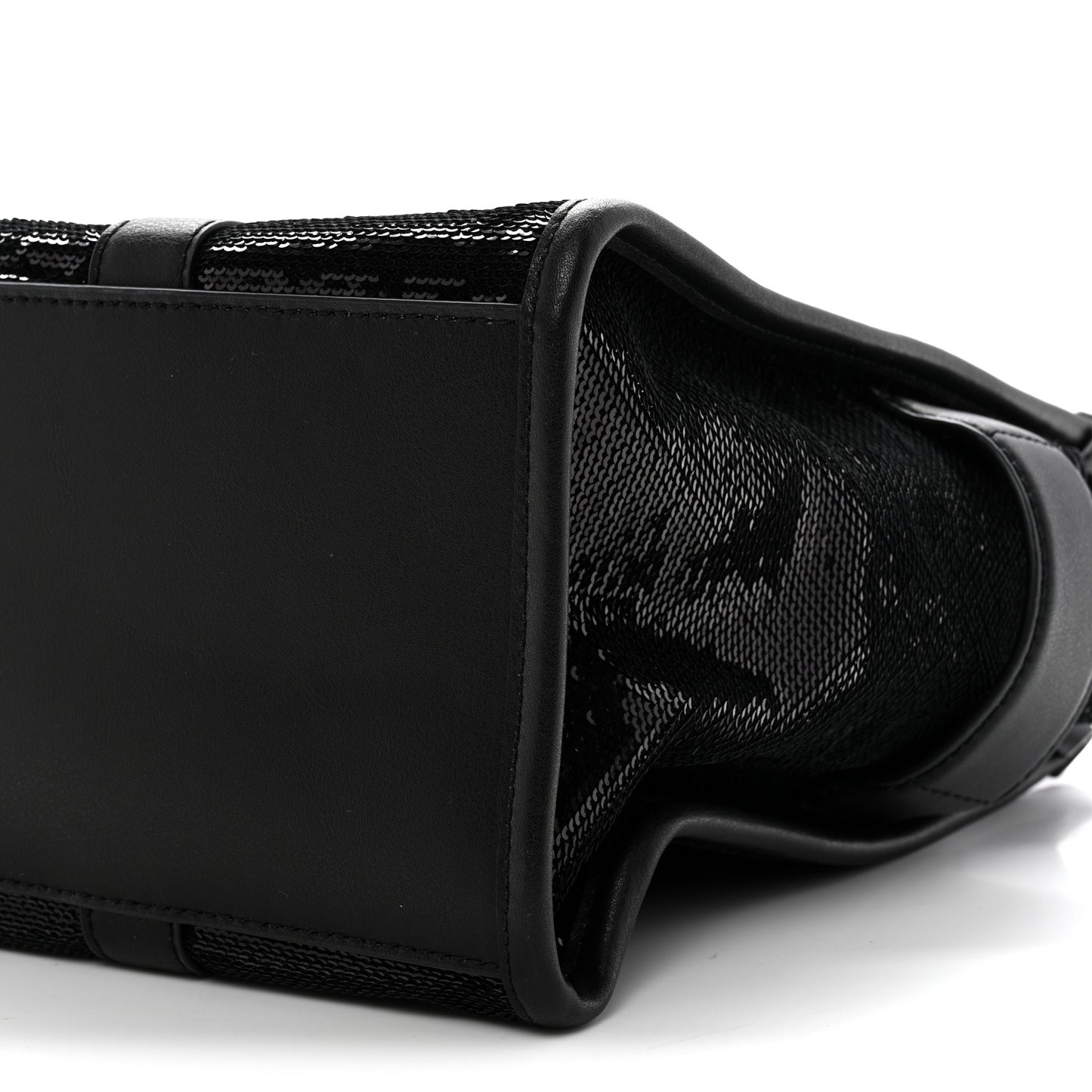 Sequin Medium The Tote Bag Black
