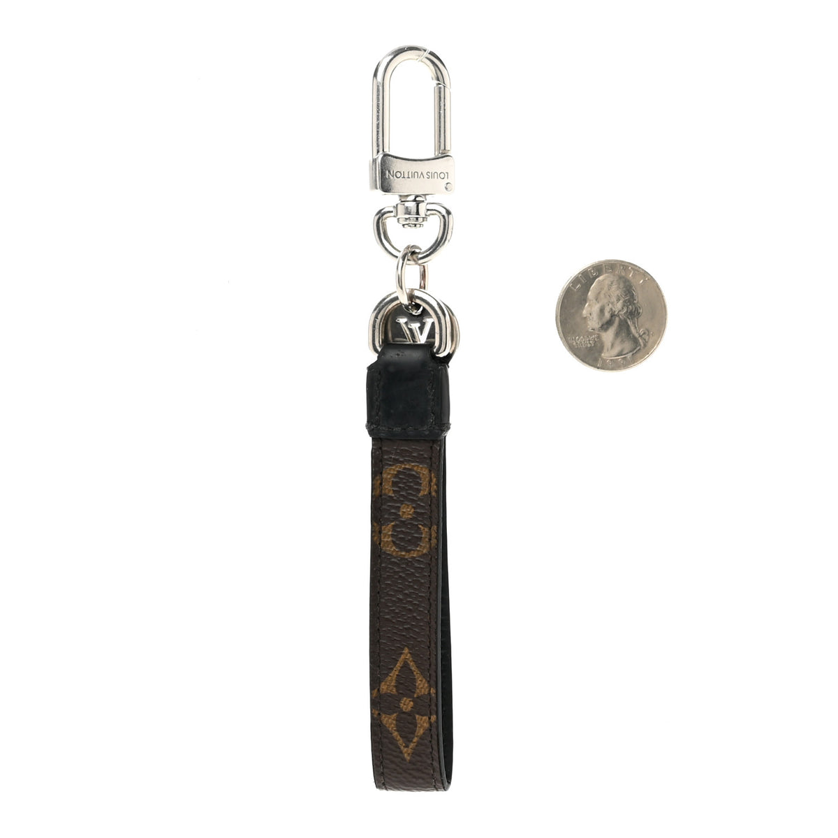 Monogram Slim Dragonne Bag Charm Key Holder
