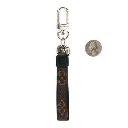 Louis Vuitton Monogram Slim Dragonne Bag Charm Key Holder 2 of 6