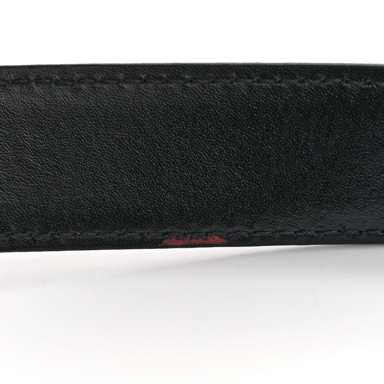 Celine Box Calfskin Small 25mm Triomphe Belt 75 30 Black 8 of 11