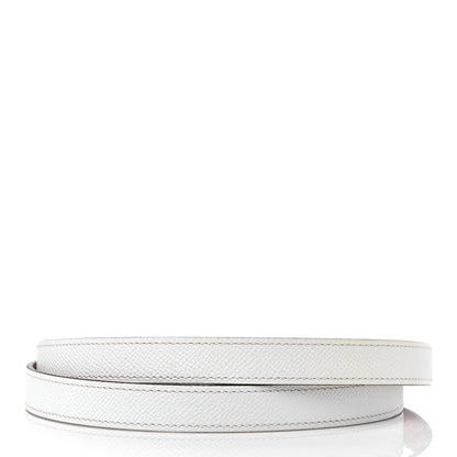 Hermes Epsom Kelly Belt White 3 of 4