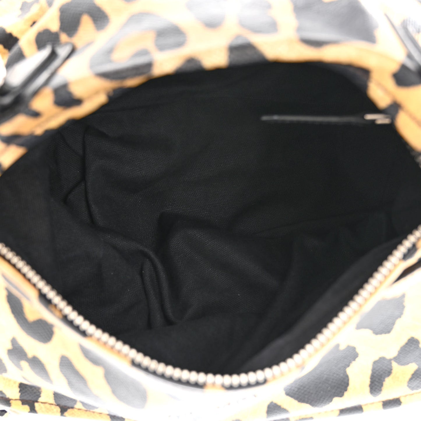 Calfskin Leopard Print Small Pandora Multicolor