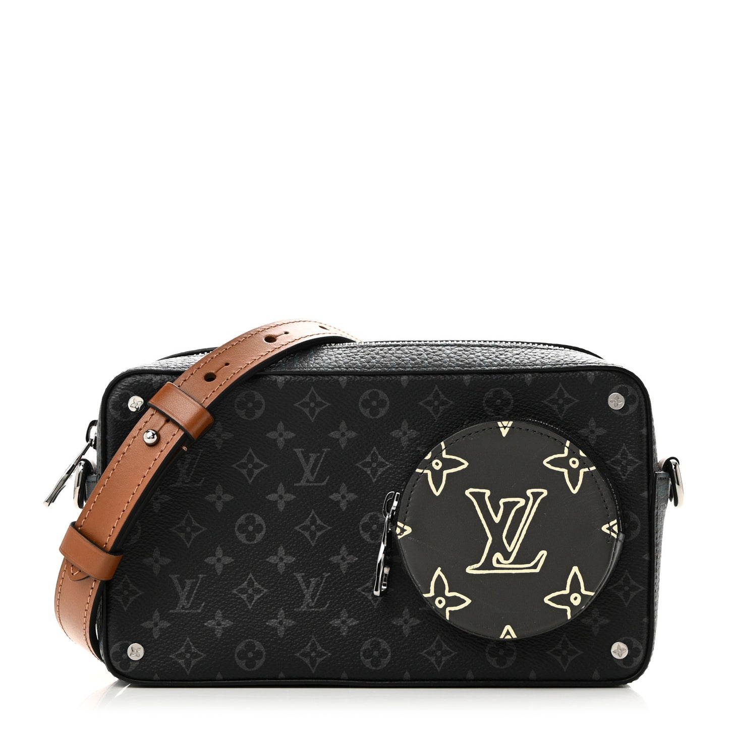 Monogram Eclipse Volga On Strap Crossbody Multicolor