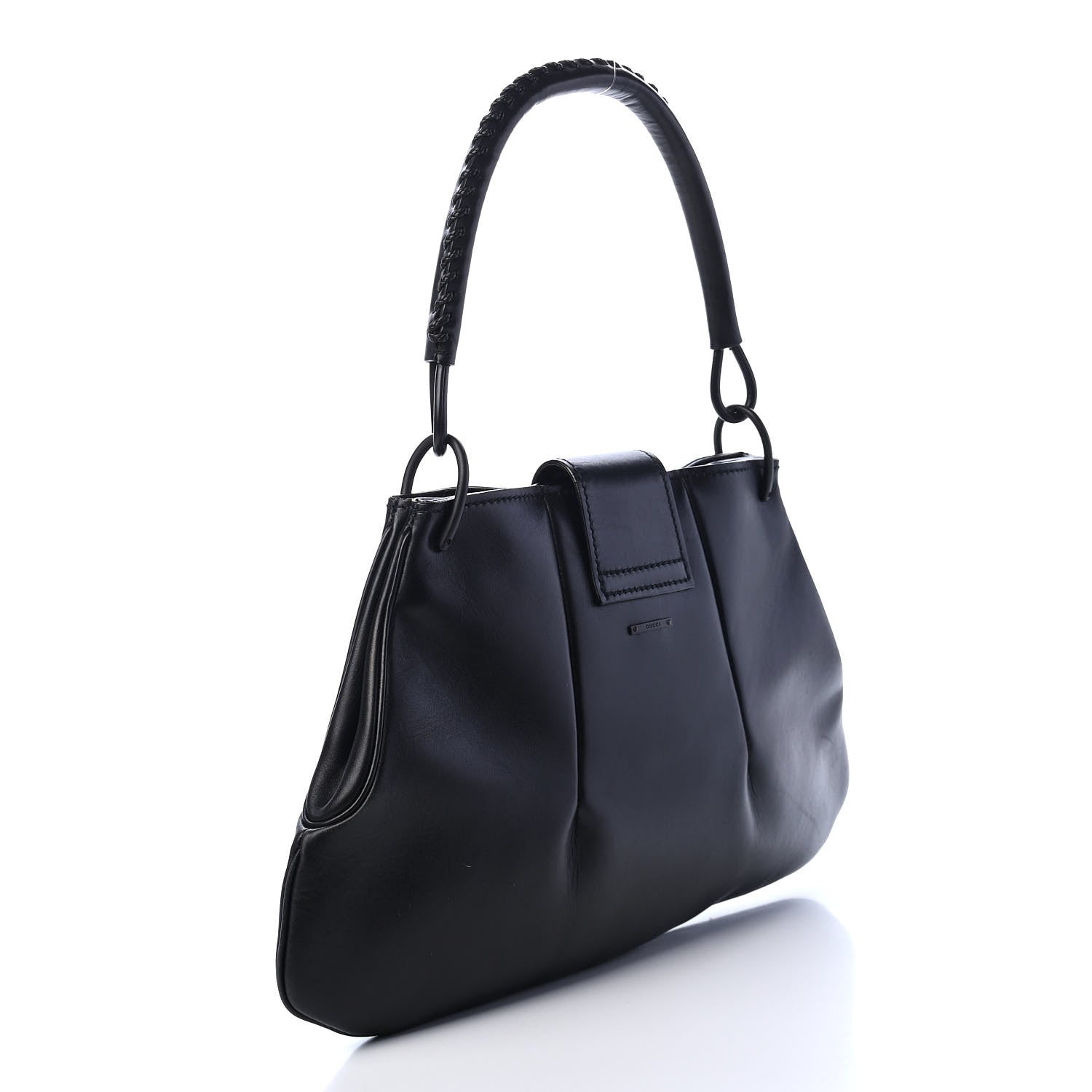 Gucci Calfskin Hobo Black 3 of 9