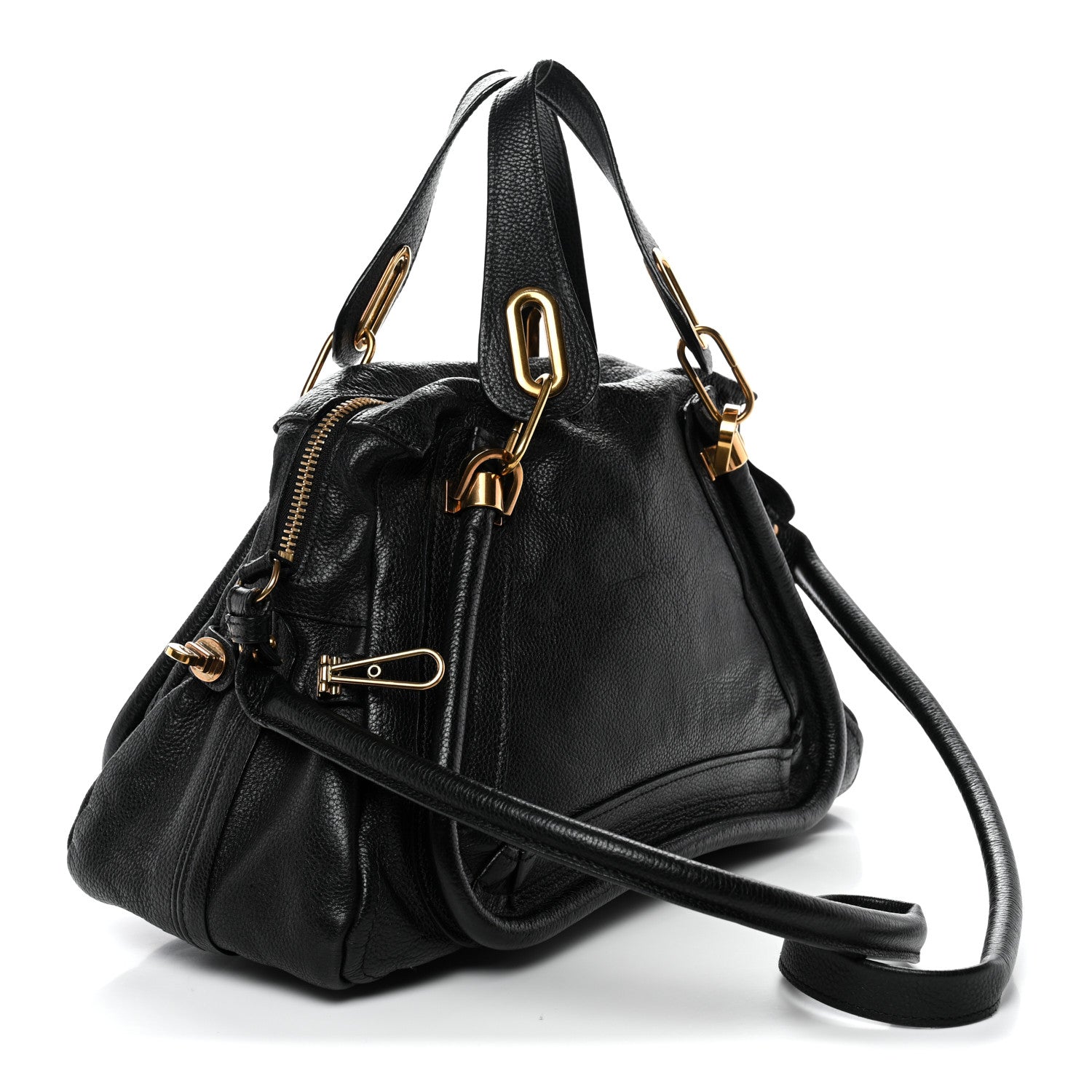 Chloe Calfskin Medium Paraty Black 3 of 14