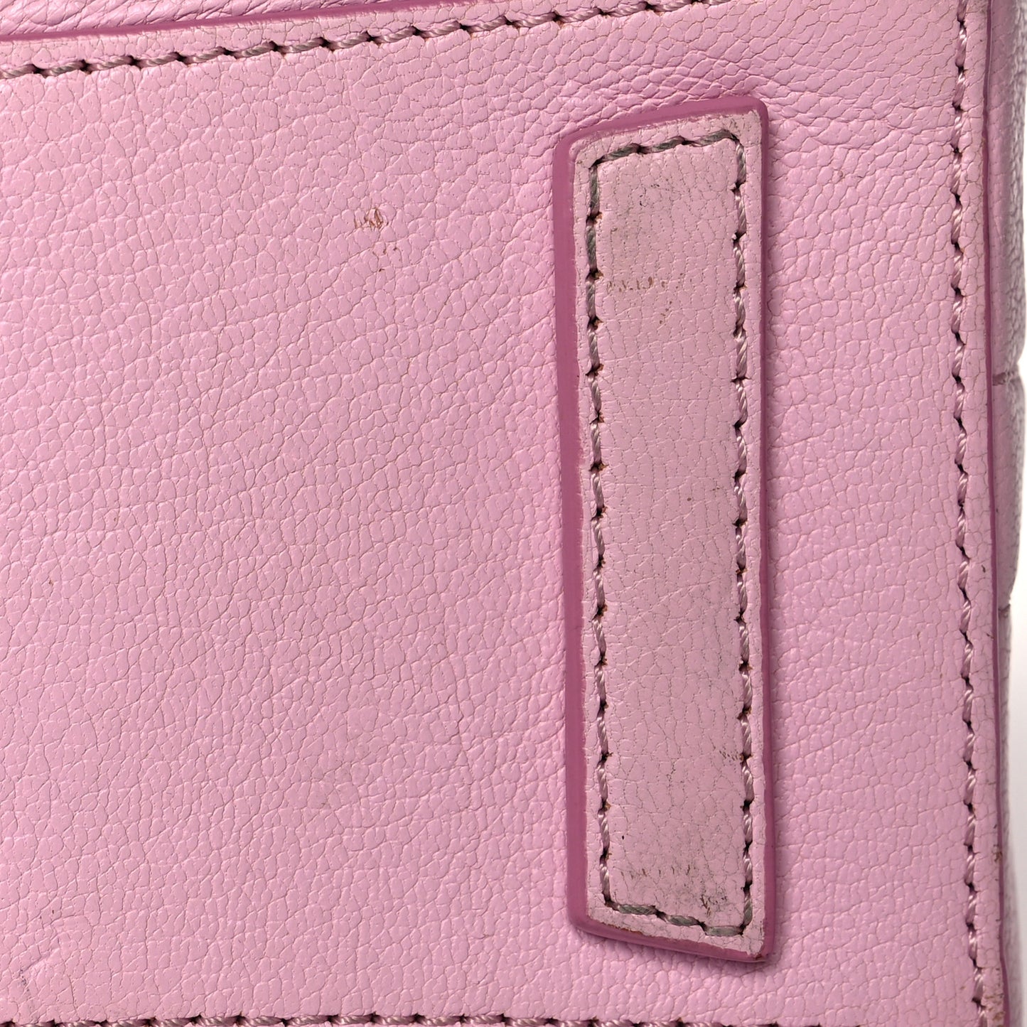 Sugar Goatskin Mini Antigona Bright Pink