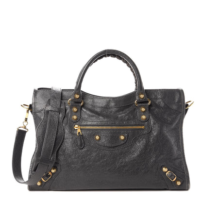 Balenciaga Agneau Giant 12 Gold Hardware City Gris Fossile 1 of 9