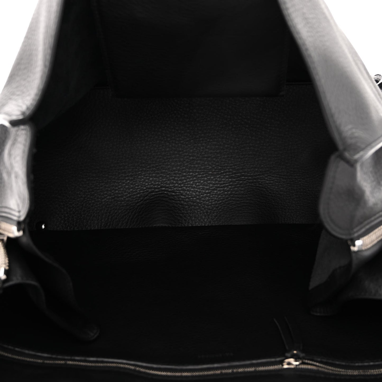 Veau Papier A6 Zip Around Tote Black