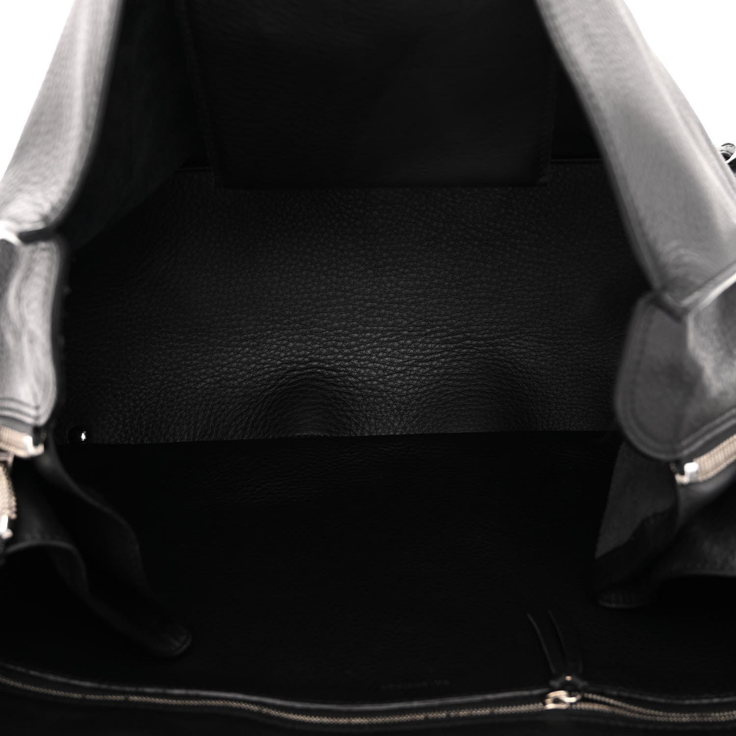 Balenciaga Veau Papier A6 Zip Around Tote Black 5 of 9