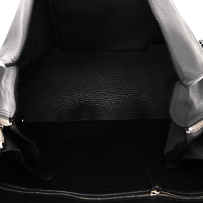 Balenciaga Veau Papier A6 Zip Around Tote Black 5 of 9