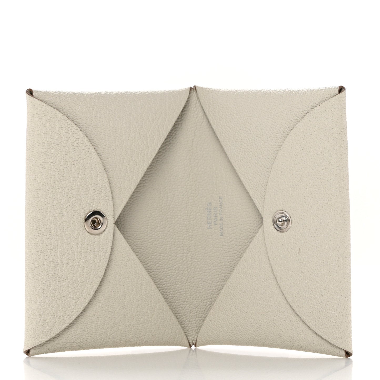 Chevre Mysore Calvi Card Case Mushroom