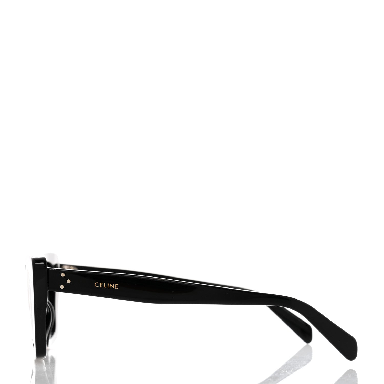 Celine Acetate Cat Eye Sunglasses CL40187I Black 3 of 7