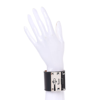 Hermes Chamonix Extreme Kelly Bracelet S Black 2 of 7