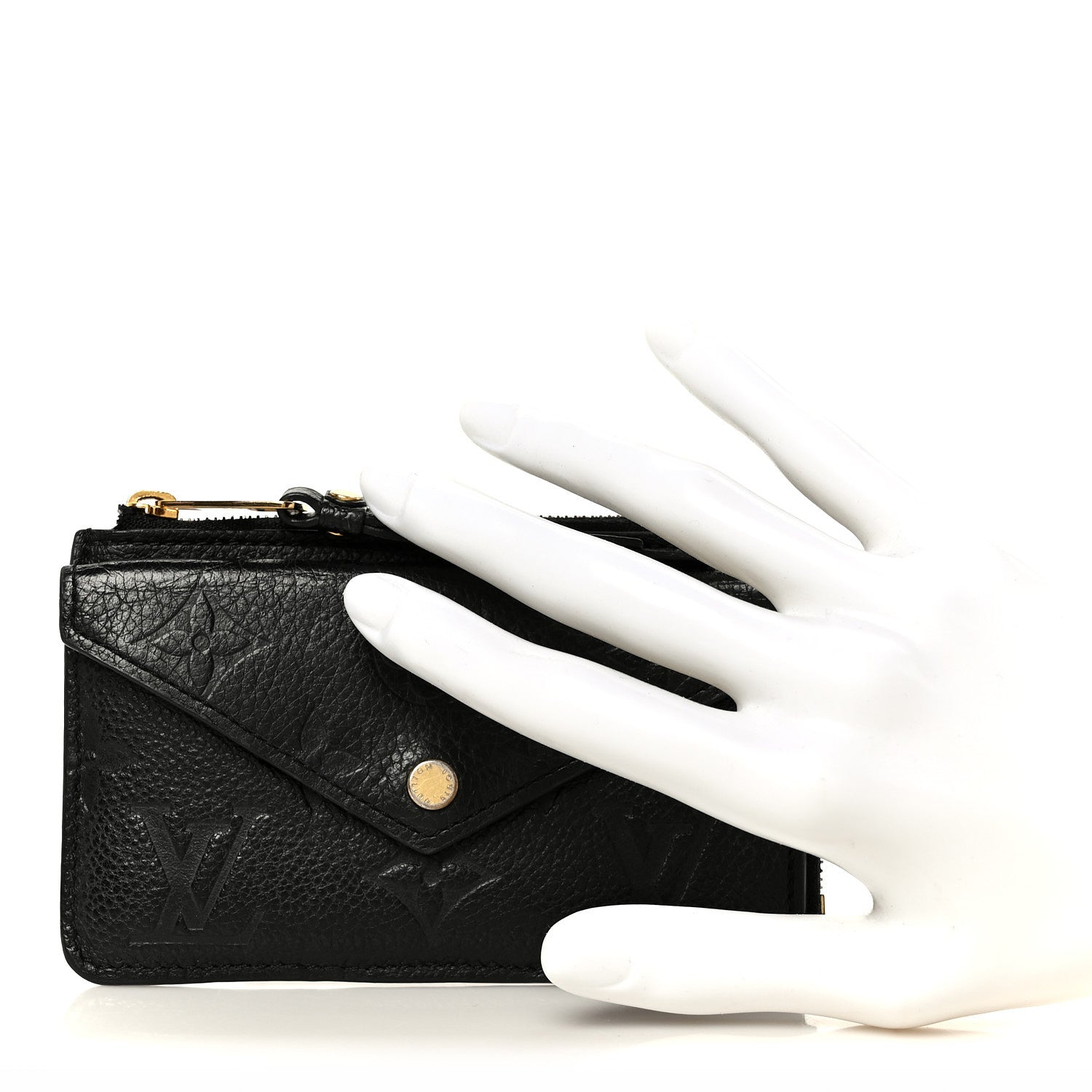 Louis Vuitton Empreinte Recto Verso Card Holder Black 2 of 8