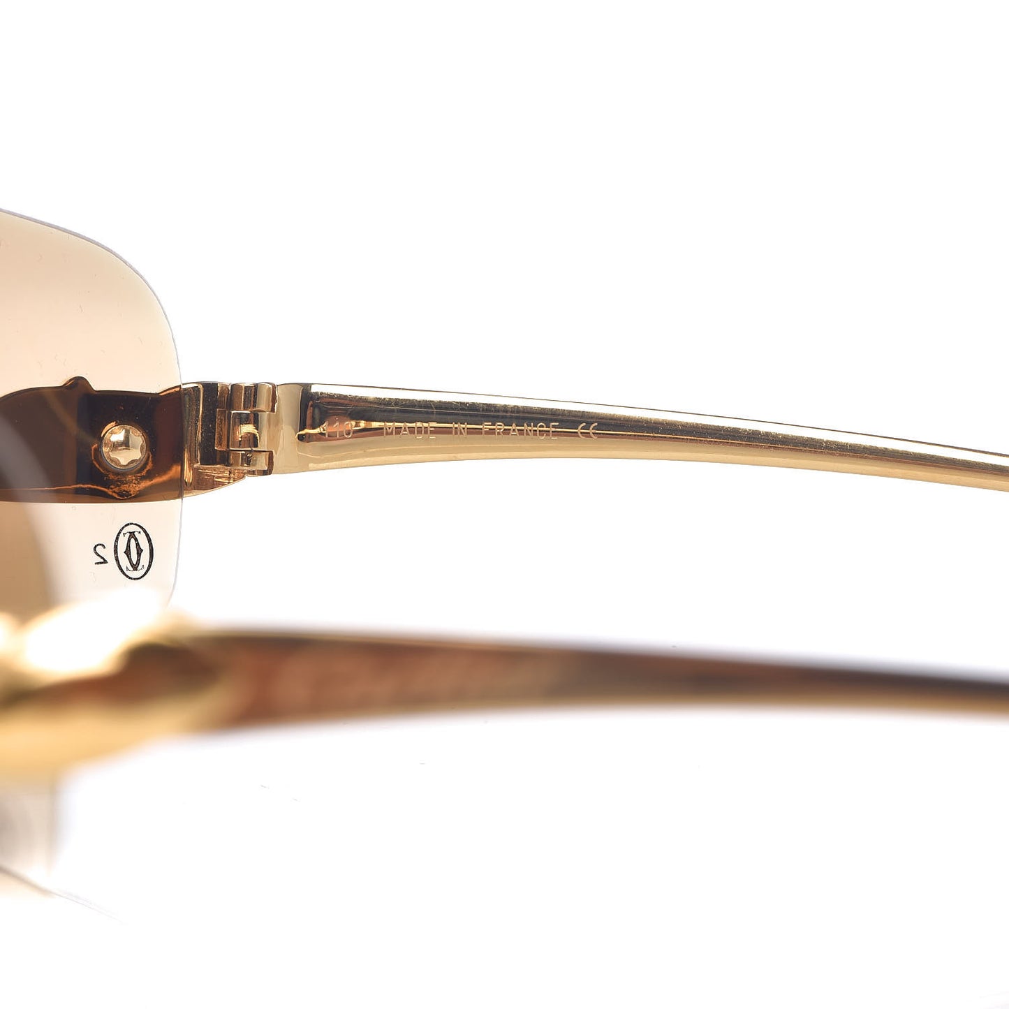 Panthere De Sunglasses Gold