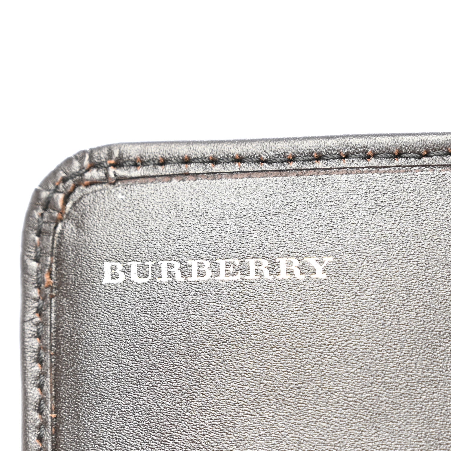 Burberry Haymarket Check Penrose Continental Wallet Brown 6 of 8