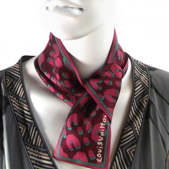Silk Leopard Bandeau