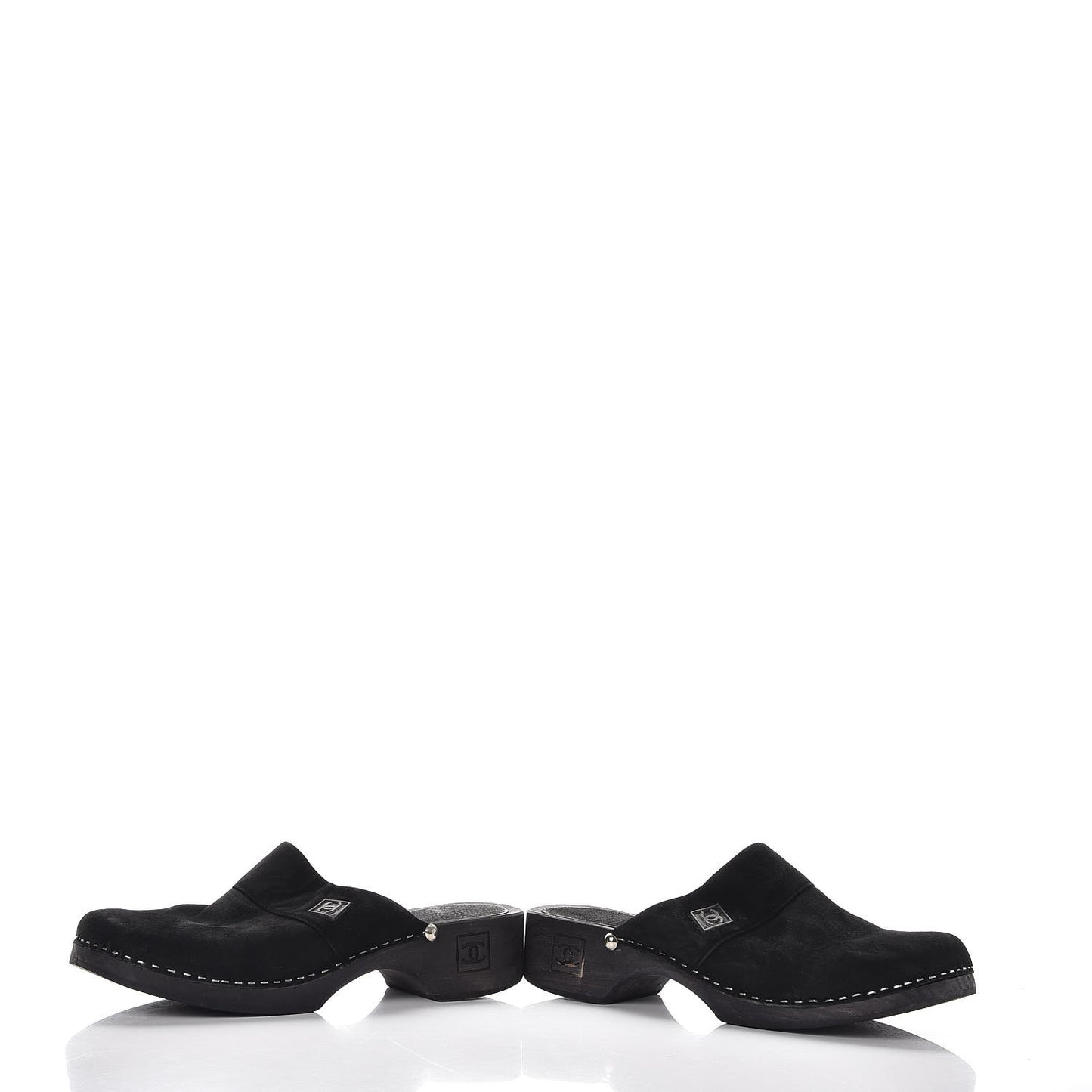 Suede CC Clogs 38 Black