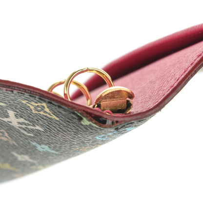 Louis Vuitton Monogram Multicolor Small Ring Agenda Cover Black Grenade 8 of 9
