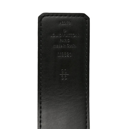 Louis Vuitton Calfskin Monogram 40mm LV Initiales Reversible Belt 90 36 Black 7 of 7