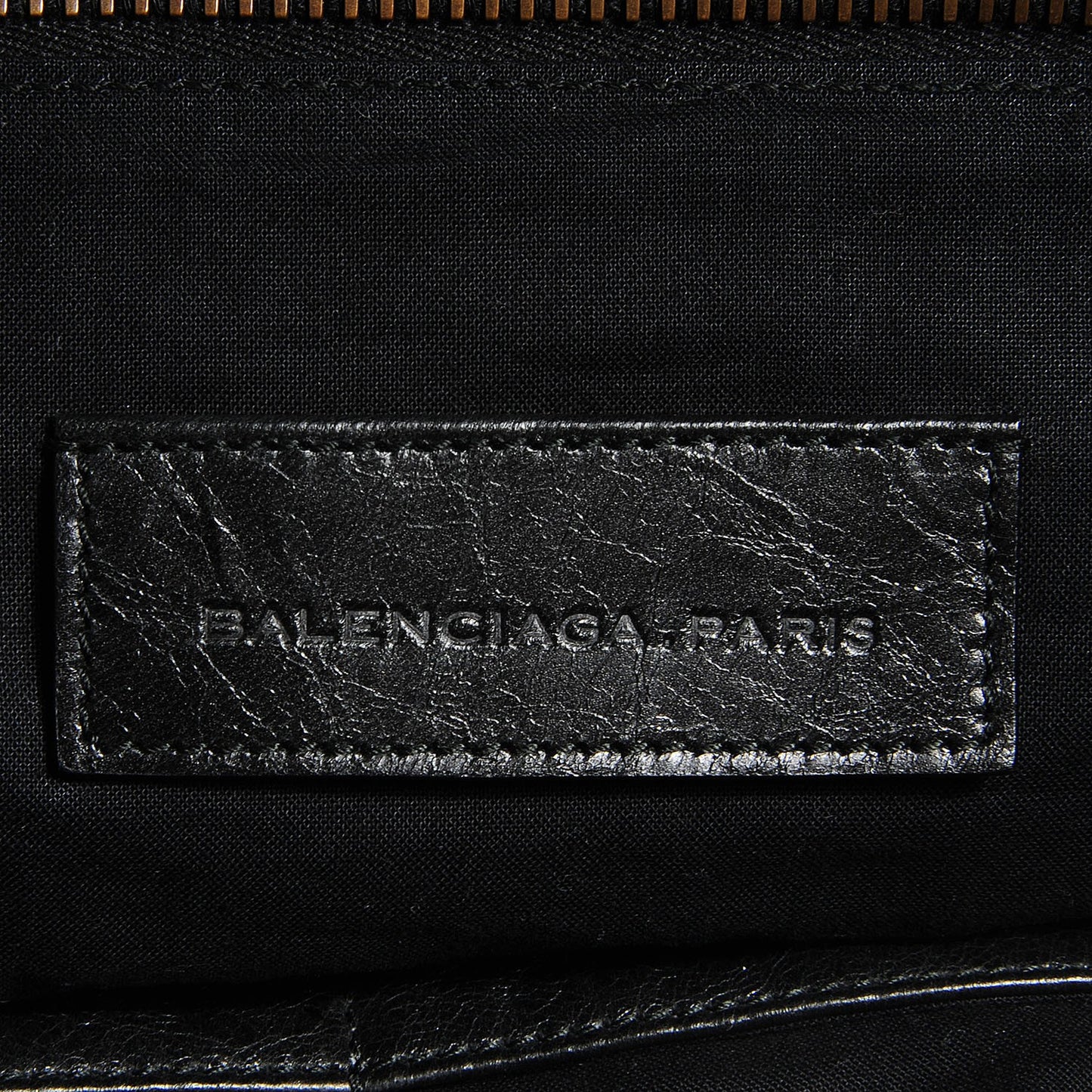 Agneau Classic Hardware Square Tote Black