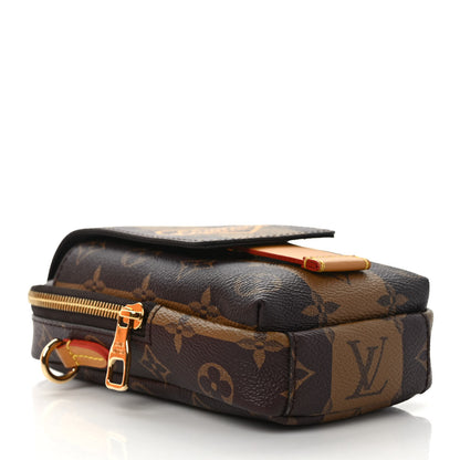 Louis Vuitton X NIGO Reverse Monogram Flat Double Phone Pouch 3 of 7