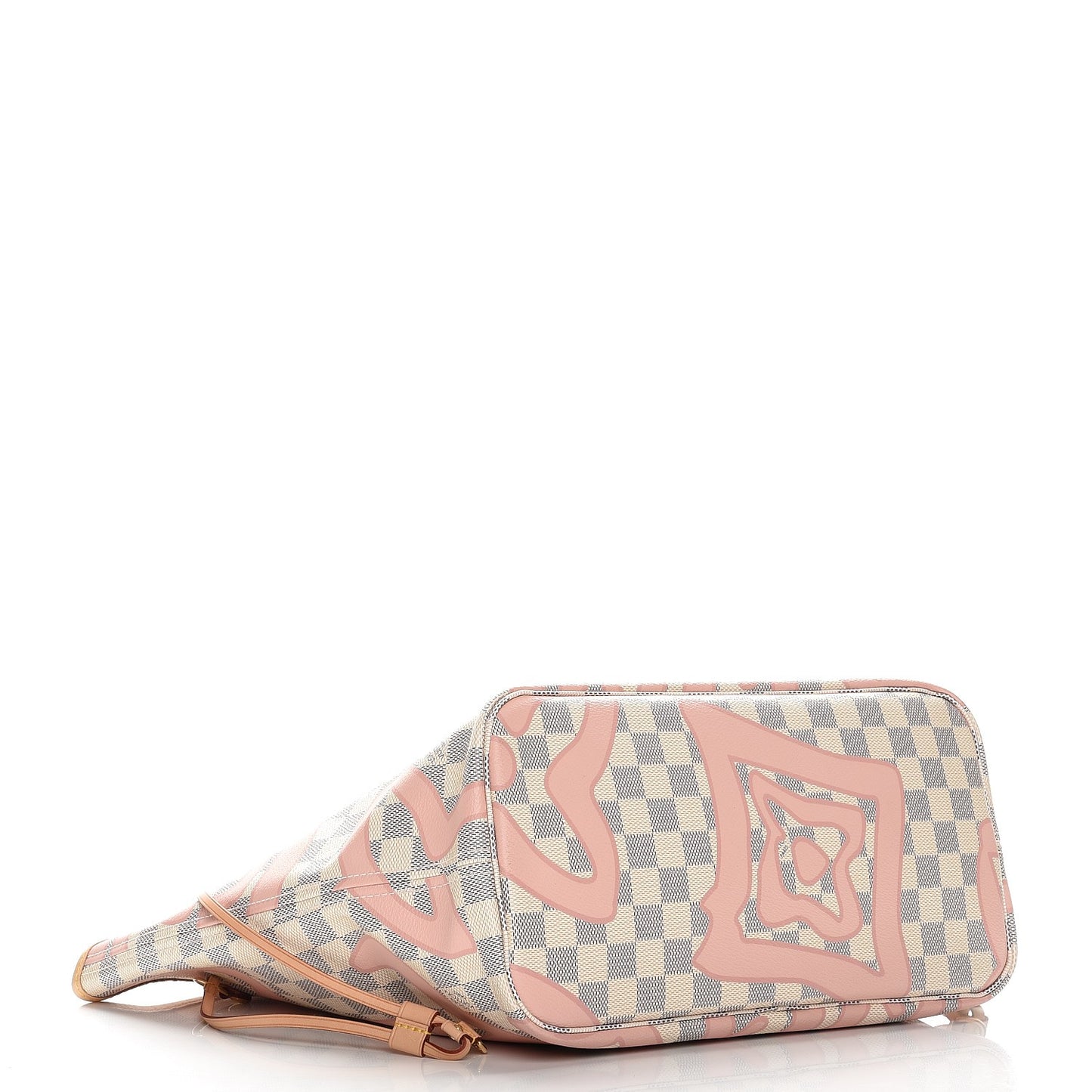 LOUIS VUITTON Damier Azur Tahitienne Neverfull MM