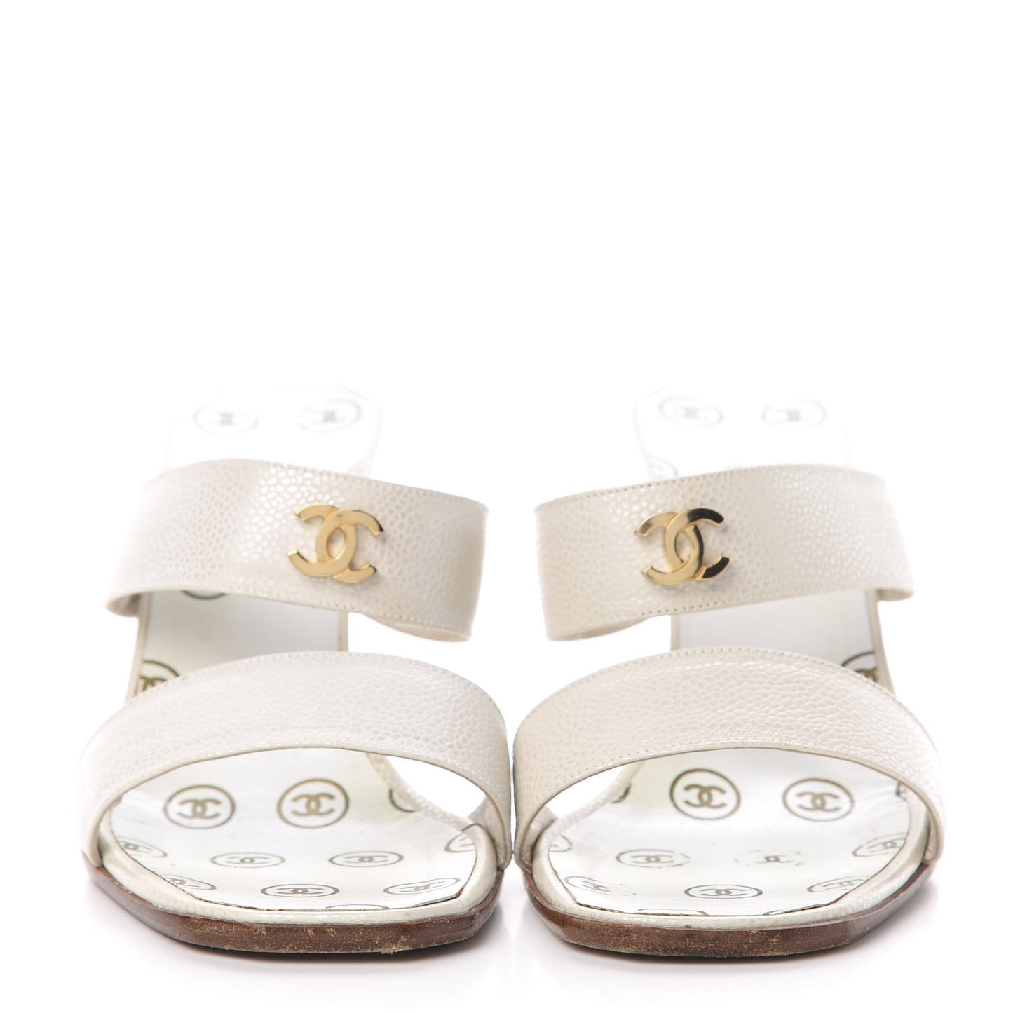 Caviar CC Mules 37.5 White