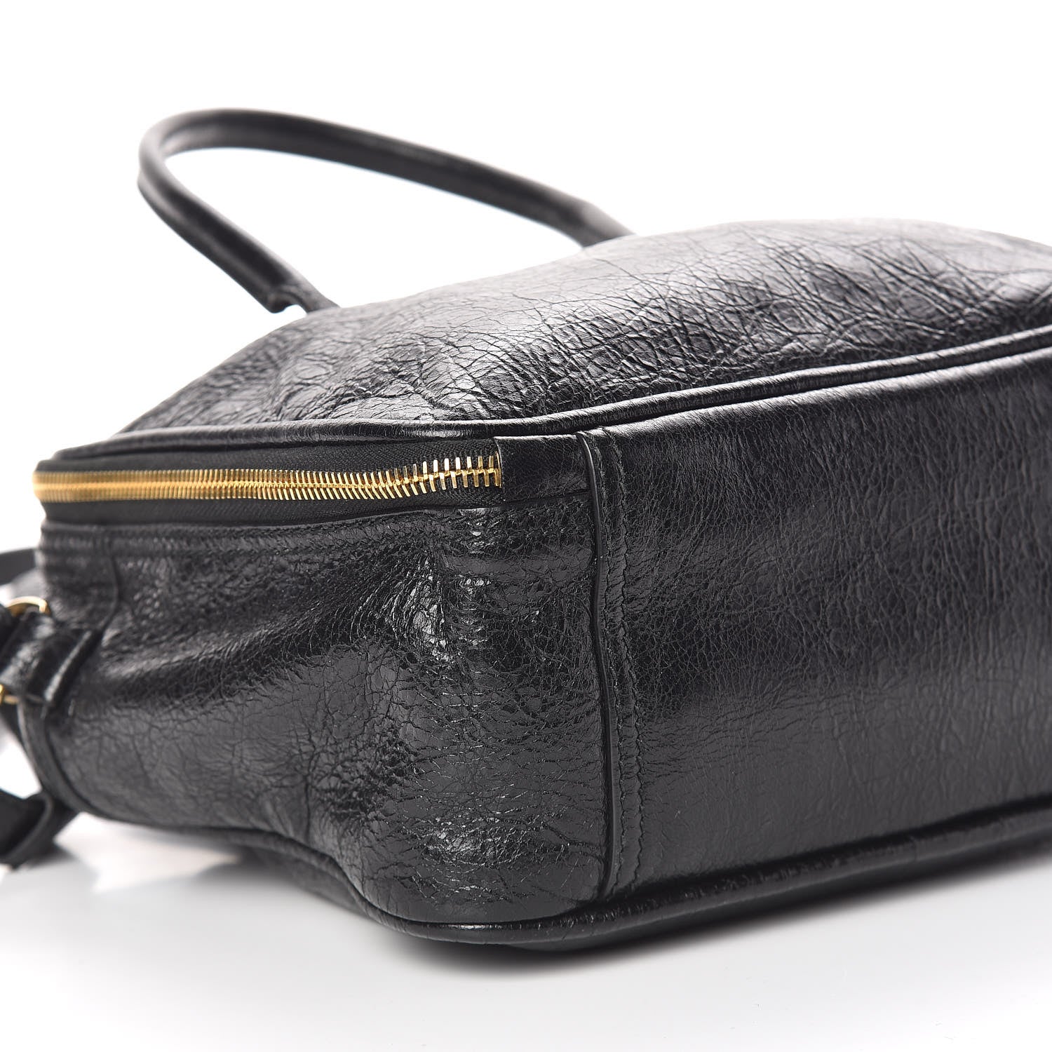 Balenciaga Agneau S Blanket Square Tote Black 8 of 10