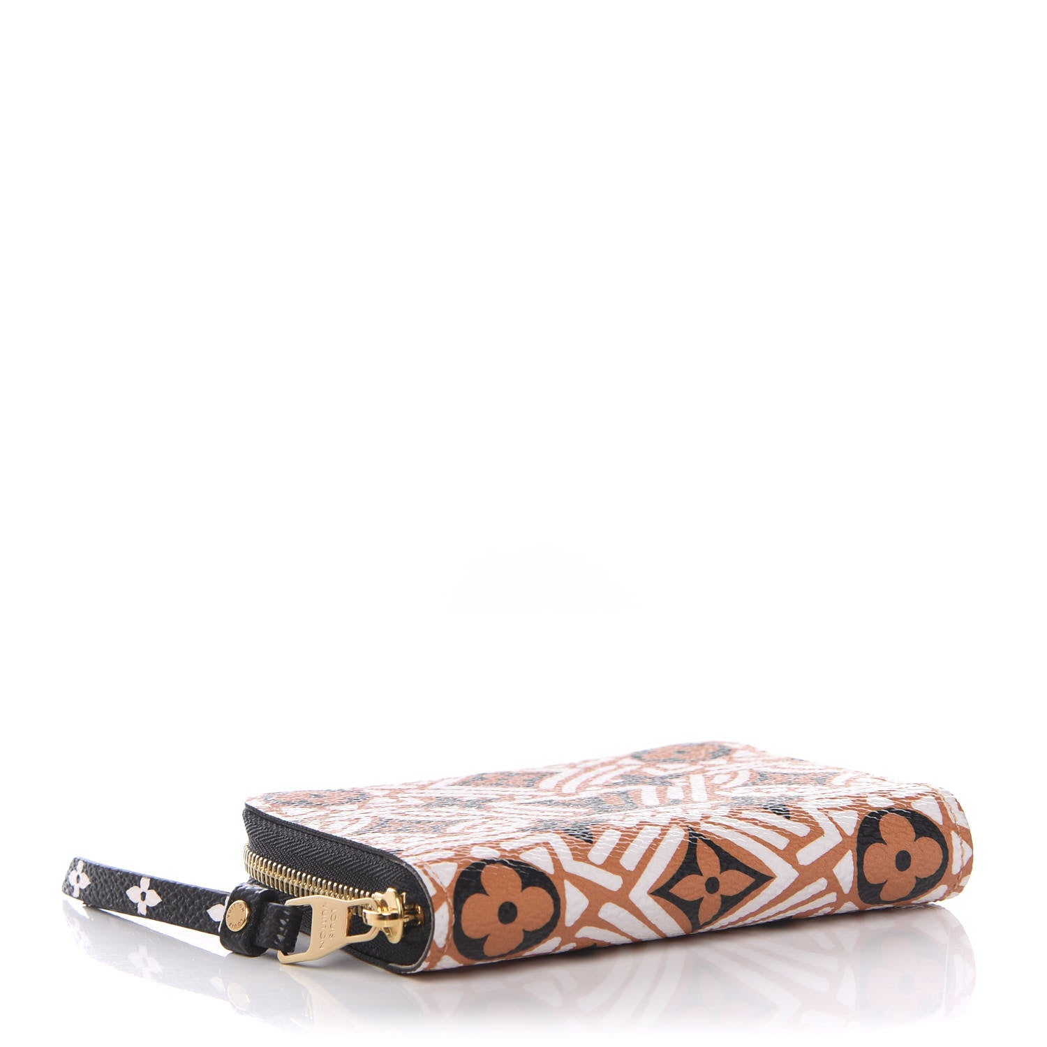 Louis Vuitton Monogram Giant Crafty Zippy Coin Purse Creme Caramel 3 of 8