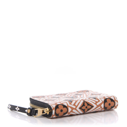 Louis Vuitton Monogram Giant Crafty Zippy Coin Purse Creme Caramel 3 of 8