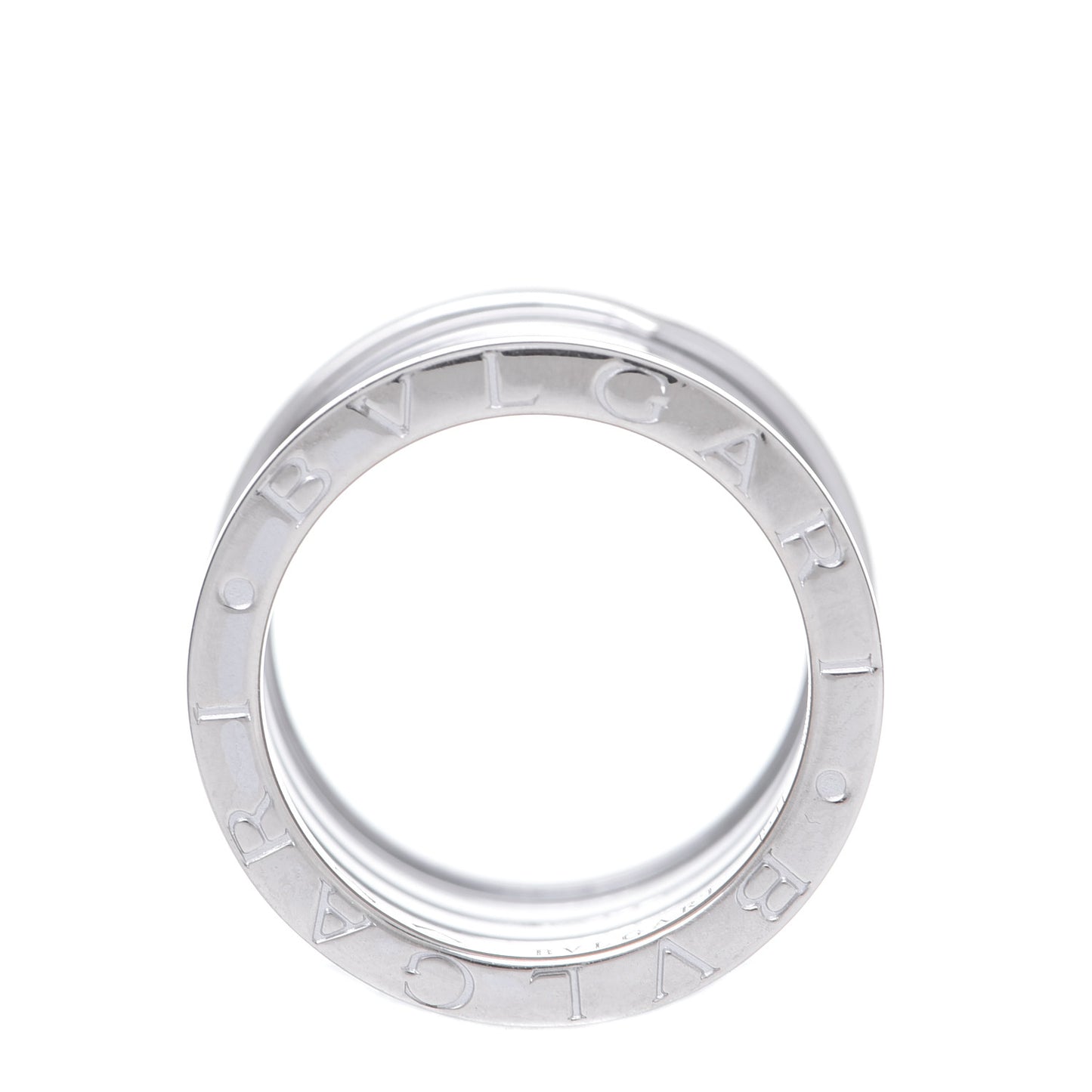 18K White Gold B.Zero1 Five-Band Ring 51 5.75