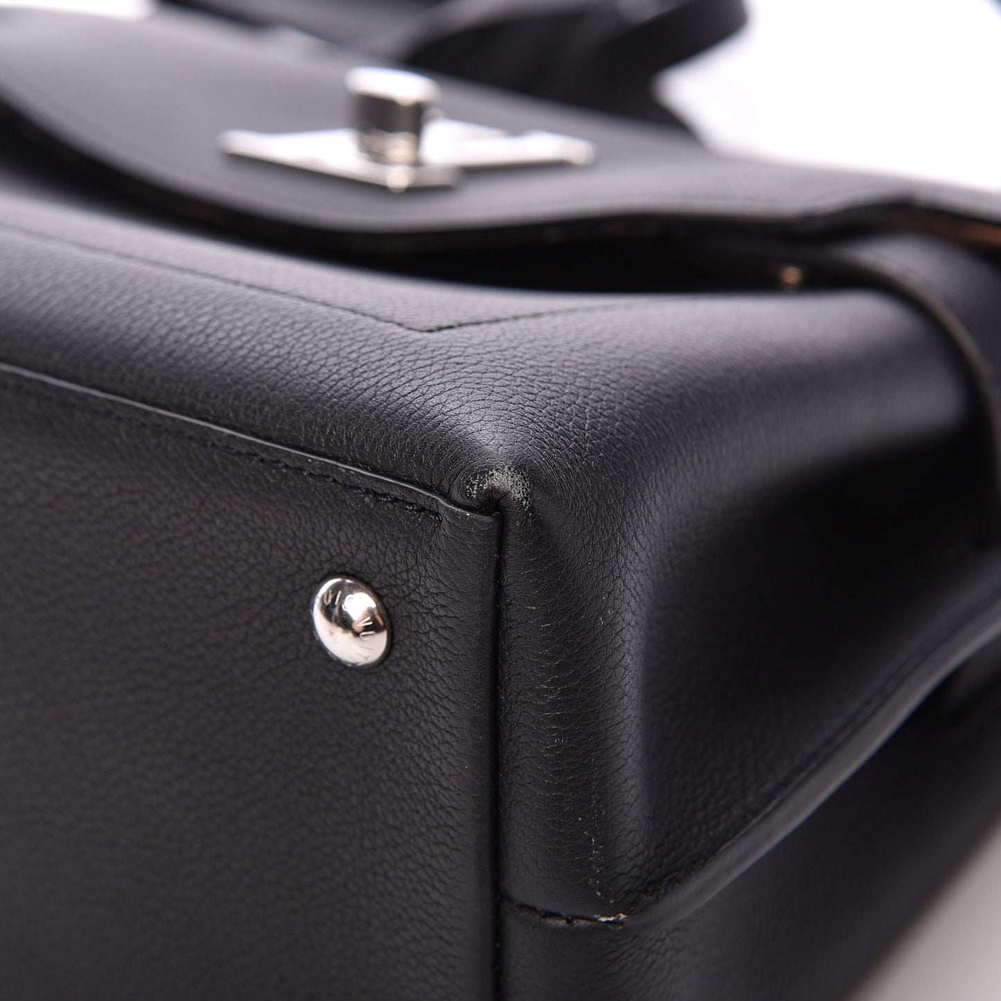 Calfskin Lockme Ever BB Black