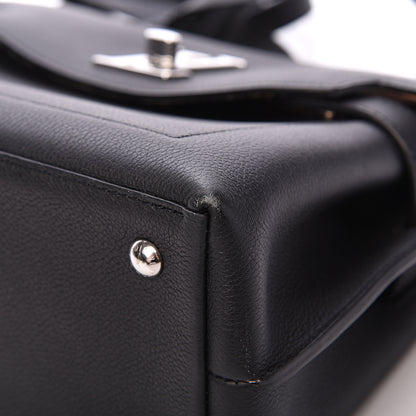 Louis Vuitton Calfskin Lockme Ever BB Black 9 of 12