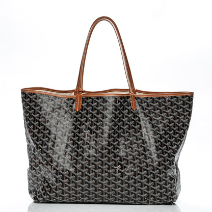 Goyard Goyardine Saint Louis GM Black Gold 3 of 10
